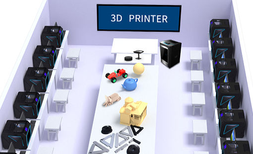 一探访寿光创客空间 爱游戏3D打印机云集